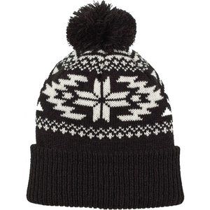 Snowflake Pom Beanie